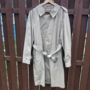 Vintage Austin Manor Trench Coat - 42 Reg